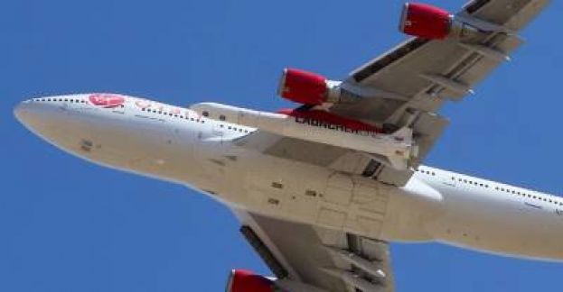 维珍轨道  通过747飞机发射火箭成功