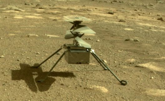 "毅力"号火星车成功放下直升机  将改写火星探索模式