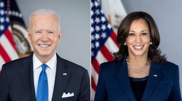 白宫公布总统及副总统官方肖像