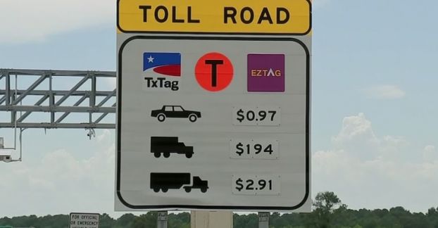 北德州Toll Rate 将于7月1日上调