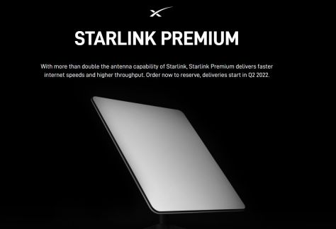 下载速度达500M  Starlink Premium包月费500美元