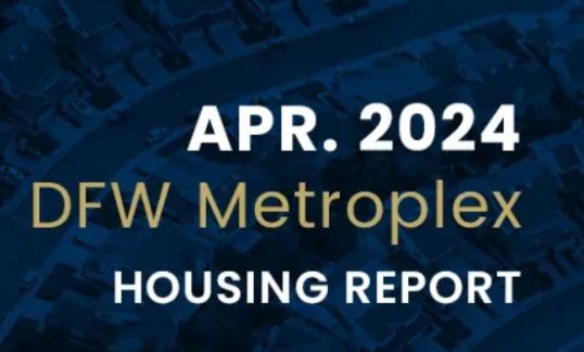 北德州、达拉斯地区4月份房地产市场数据更新