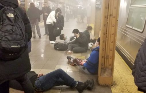 纽约地铁发生枪击事件  至少13人受伤并发现爆炸物