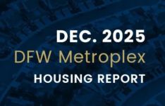 北德州、达拉斯地区 12月份房地产市场数据更新