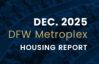 北德州、达拉斯地区 12月份房地产市场数据更新